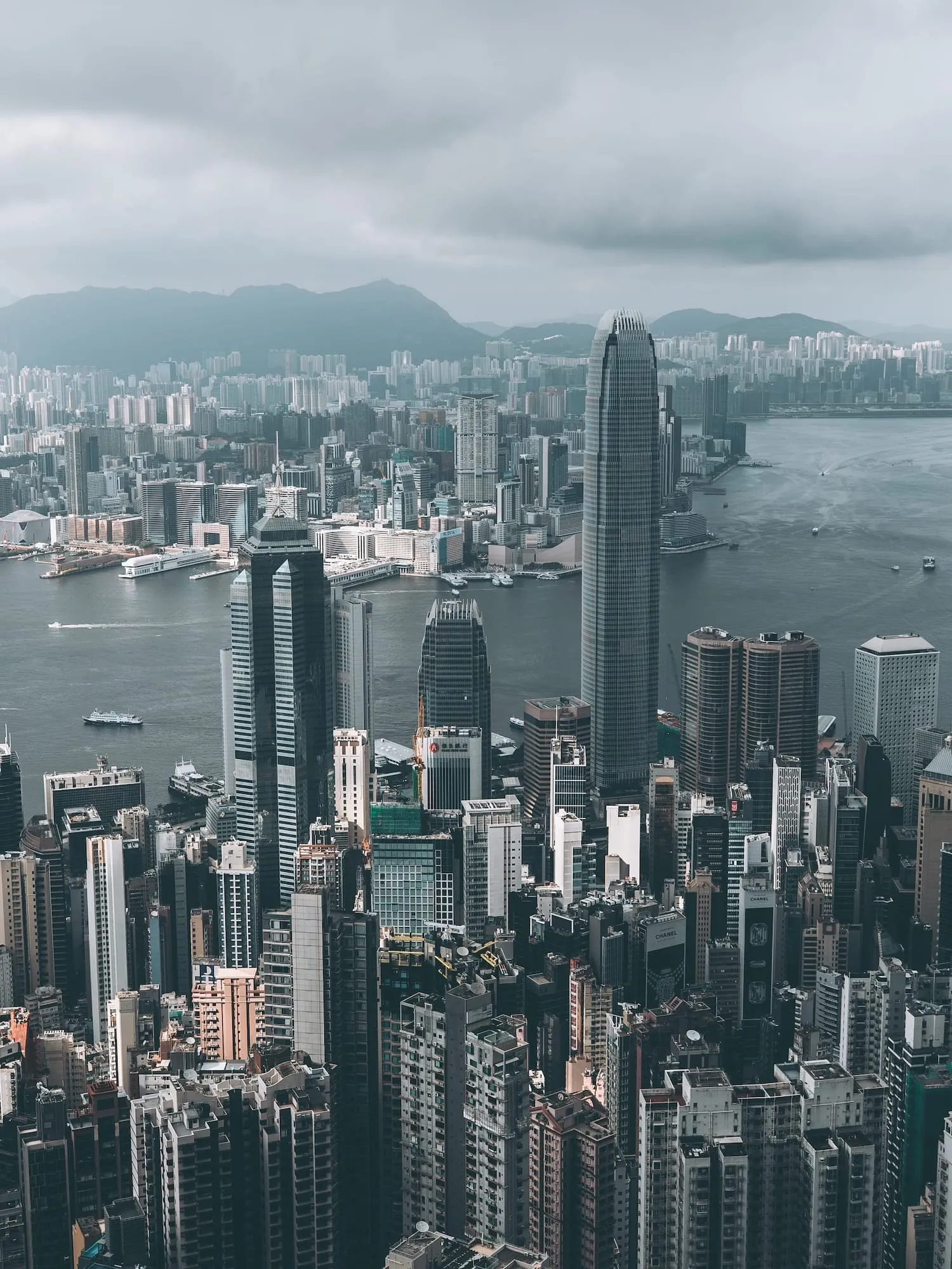 摩天大樓密布的金融中心